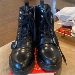All saints combat/moto boots